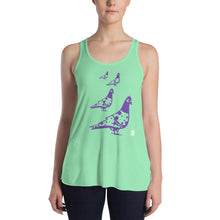 Load image into Gallery viewer, Polka Pigeons v2 Racerback